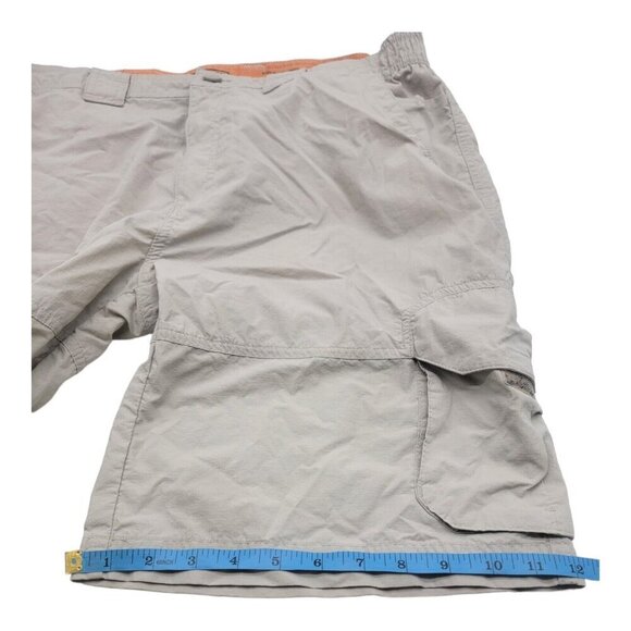 Field & Stream Shorts Men Size XL Beige Cargo Nylon Breathable Fishing Boating - Picture 7 of 13